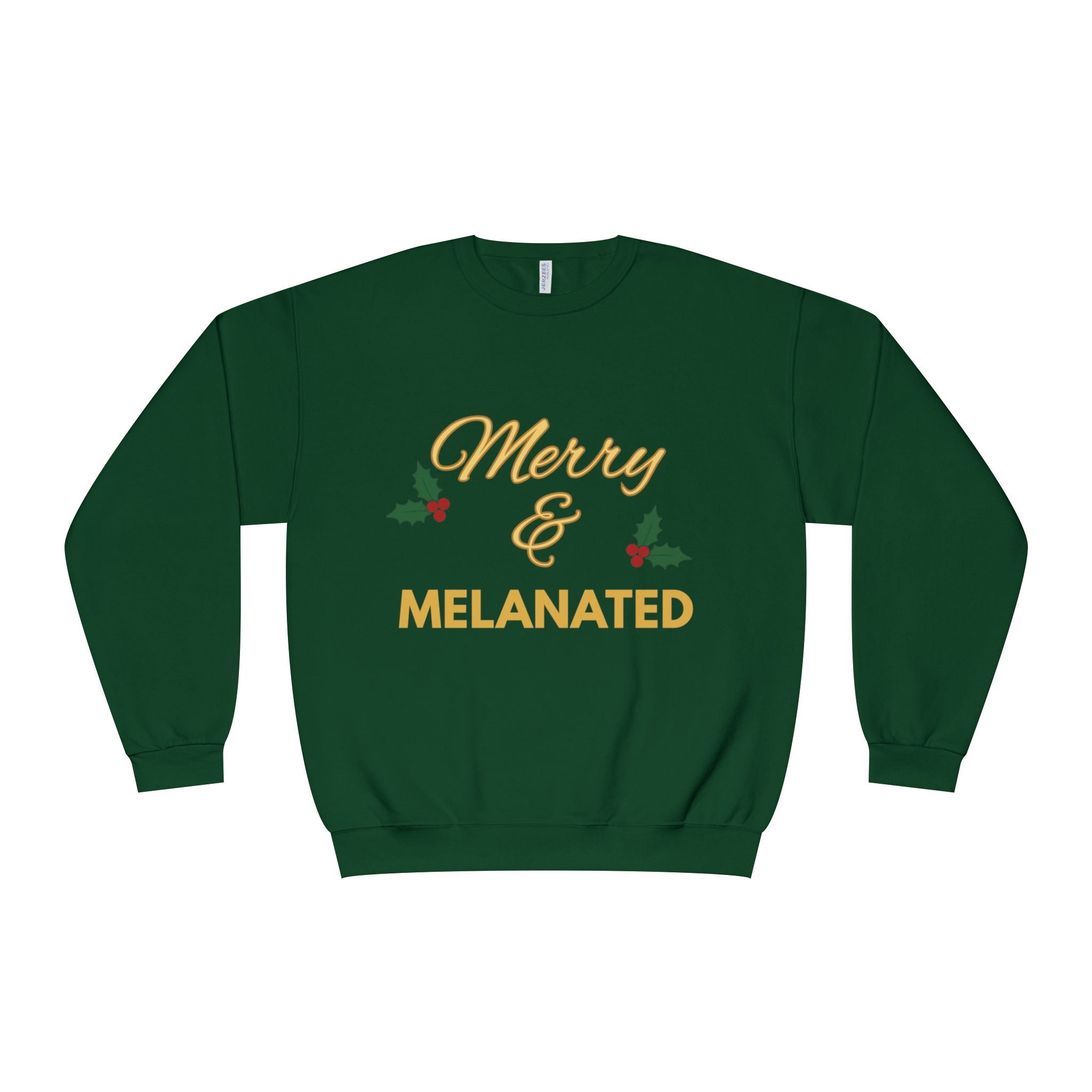 Merry & Melanated | Holiday Gold Edition Crewneck